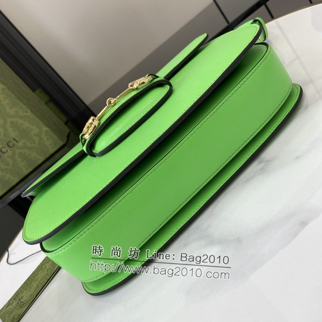 Gucci專櫃古馳最新款Horsebit 1955系列肩背包 jh2277型號：602204